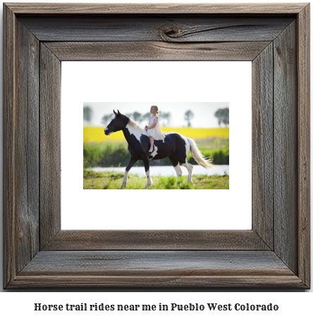 horse trail rides near me in Pueblo West, Colorado